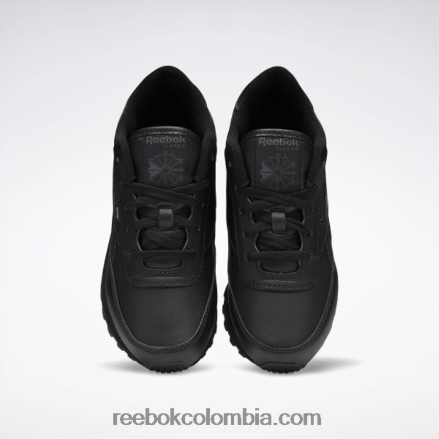 mujer negro/gris sólido renacimiento clásico Reebok D260LP922