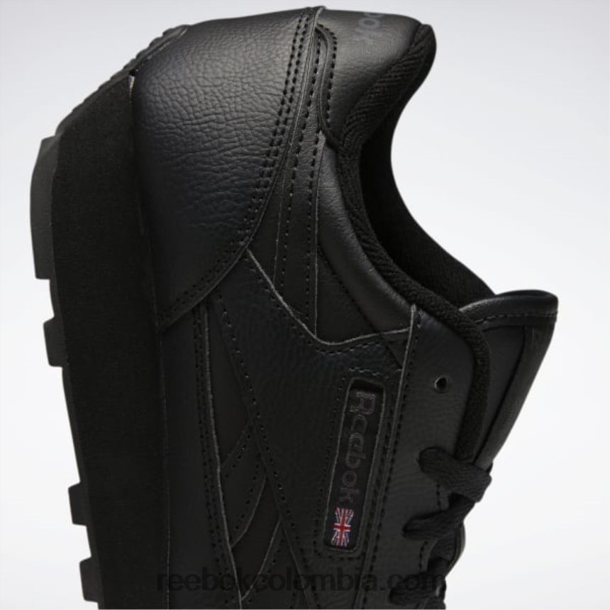 mujer negro/gris sólido renacimiento clásico Reebok D260LP922