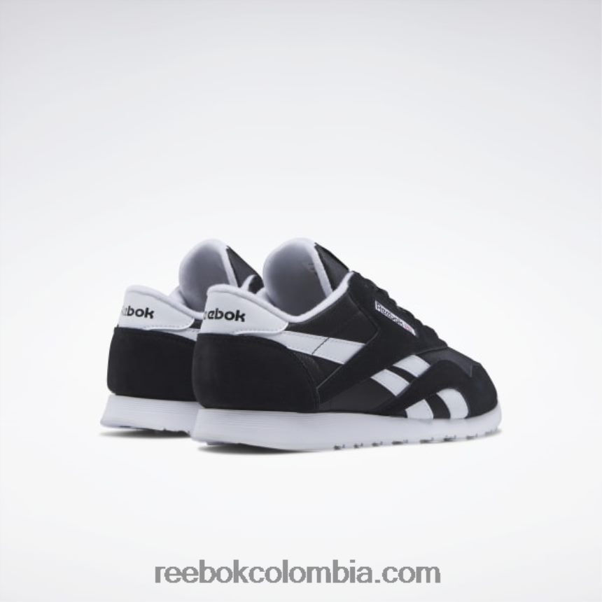 mujer negro núcleo/blanco ftwr zapatos clásicos de nailon para mujer Reebok D260LP102
