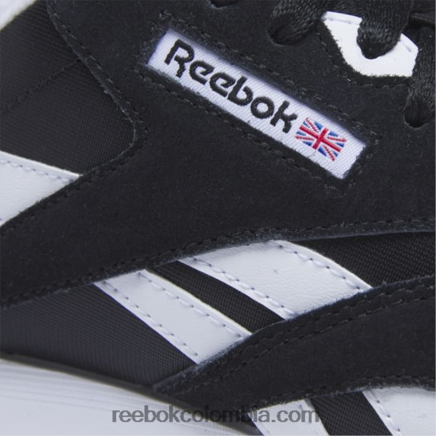 mujer negro núcleo/blanco ftwr zapatos clásicos de nailon para mujer Reebok D260LP102
