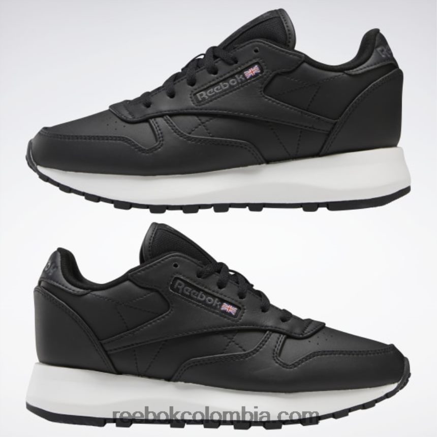mujer negro núcleo/gris puro 7 zapatos veganos de mujer classic sp Reebok D260LP434