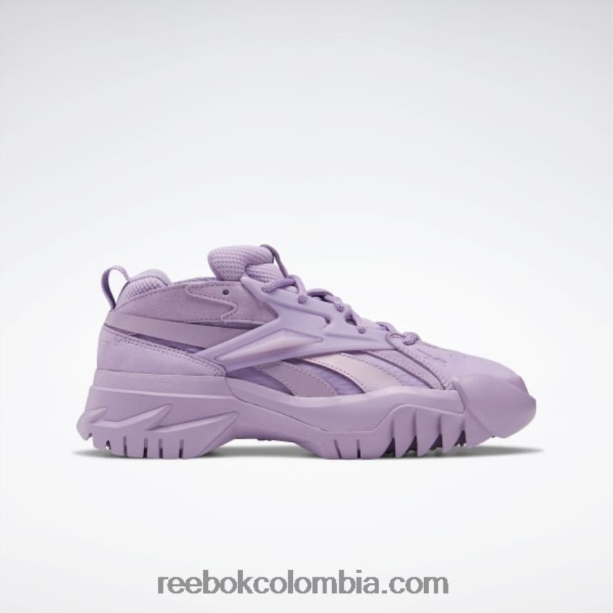mujer perplejo púrpura zapatillas cardi b club c v2 mujer Reebok D260LP421