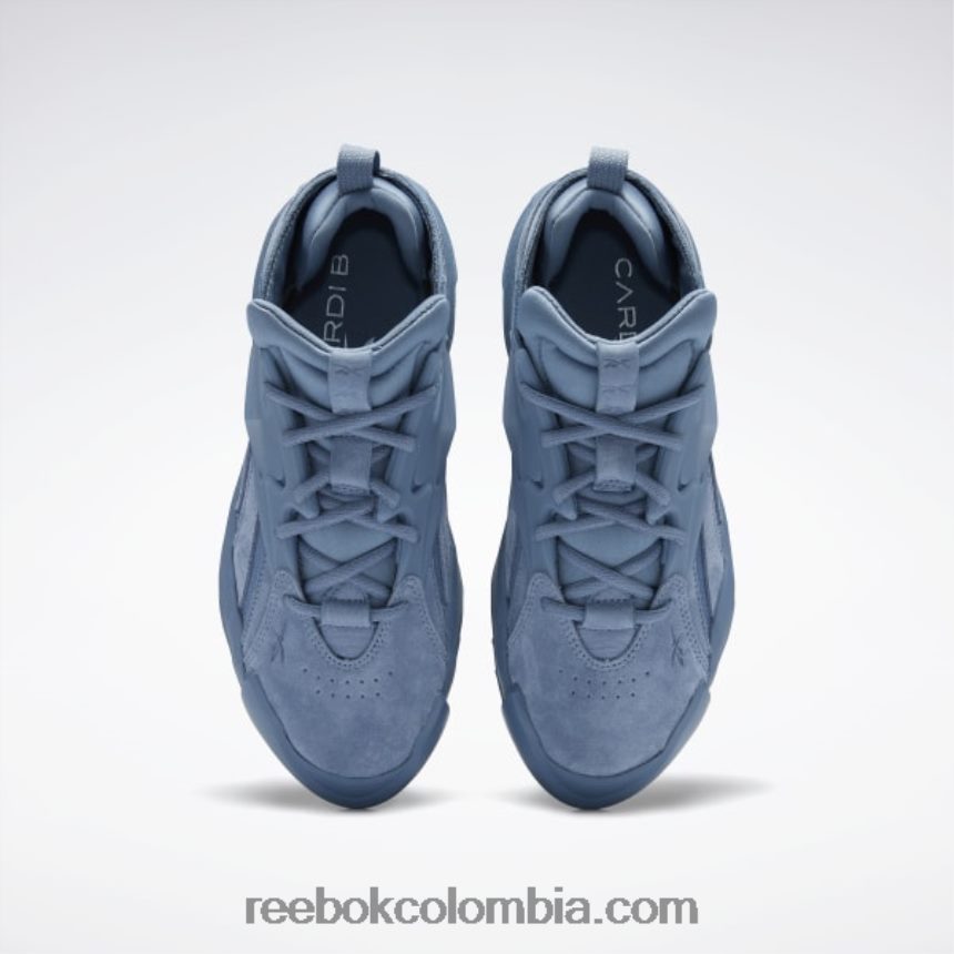 mujer pizarra azul zapatillas cardi b club c v2 mujer Reebok D260LP963