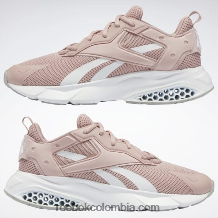 mujer rosa ahumado/blanco ftwr/gris puro 3 zapatos de mujer hexalita legado Reebok D260LP303
