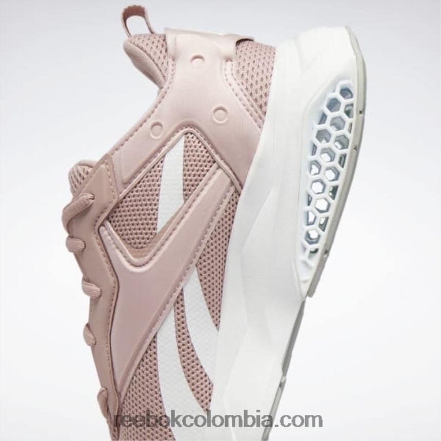 mujer rosa ahumado/blanco ftwr/gris puro 3 zapatos de mujer hexalita legado Reebok D260LP303