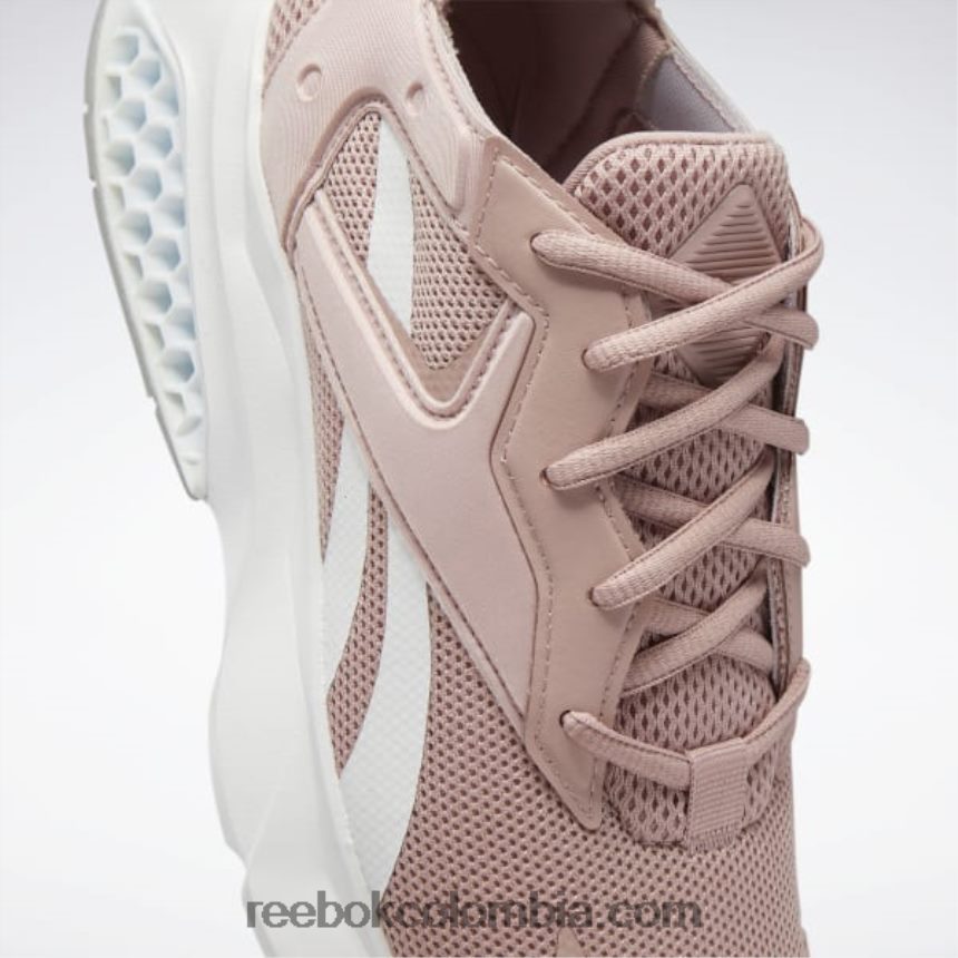 mujer rosa ahumado/blanco ftwr/gris puro 3 zapatos de mujer hexalita legado Reebok D260LP303