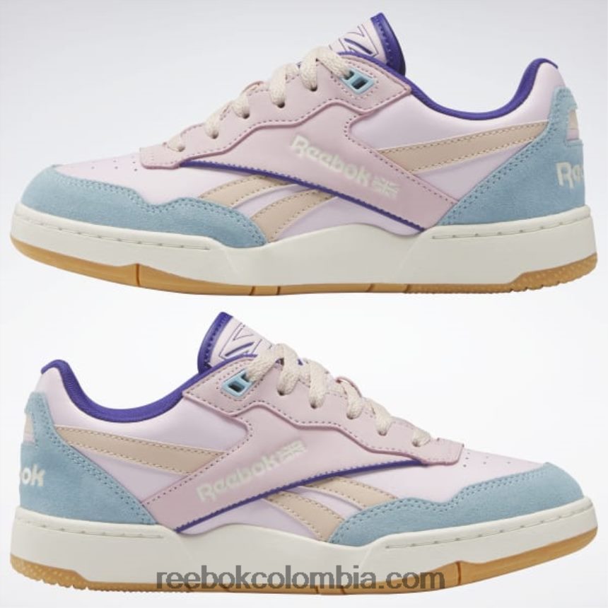 mujer rosa píxel/tiza vintage s23-r/perla azul zapatillas bb 4000 ii mujer Reebok D260LP753