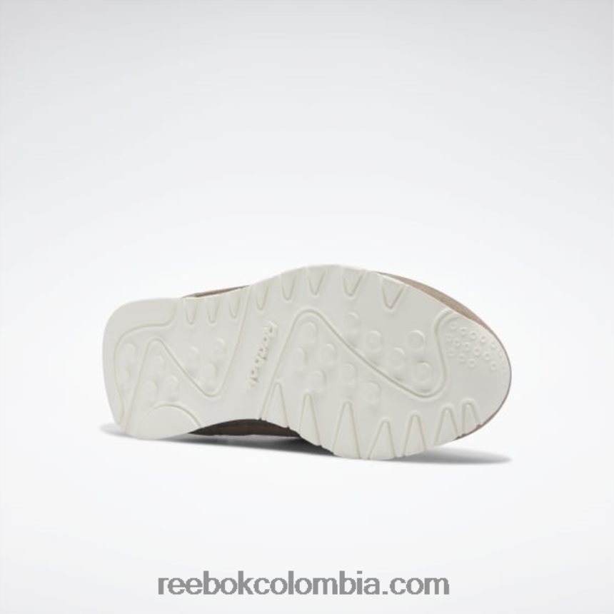 mujer taupe/crudo suave/tiza zapatos clásicos de nailon para mujer Reebok D260LP76