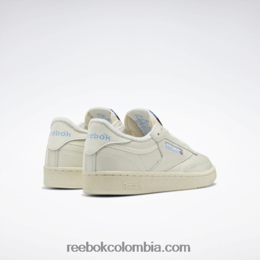 mujer tiza/alabastro/azul cielo club c 85 zapatos de mujer vintage Reebok D260LP8