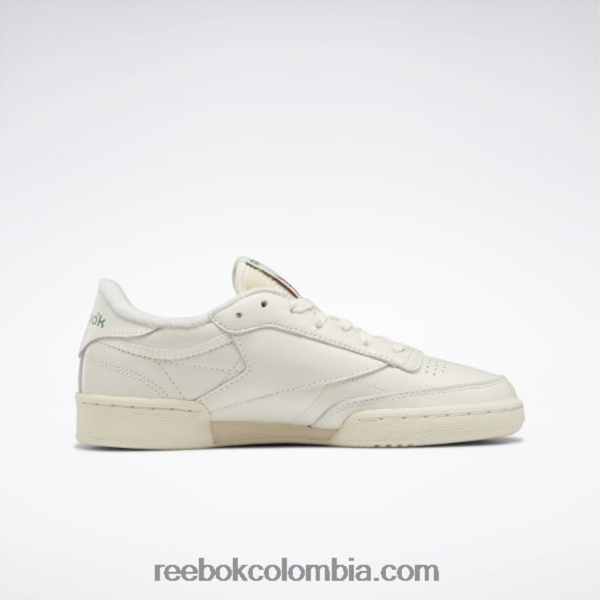 mujer tiza/alabastro/verde cañada club c 85 zapatos de mujer vintage Reebok D260LP2