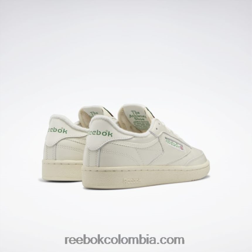 mujer tiza/alabastro/verde cañada club c 85 zapatos de mujer vintage Reebok D260LP2