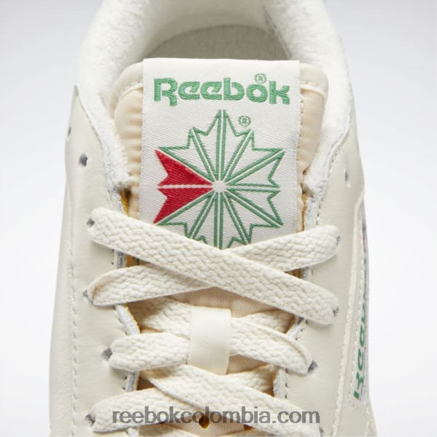 mujer tiza/alabastro/verde cañada club c 85 zapatos de mujer vintage Reebok D260LP2