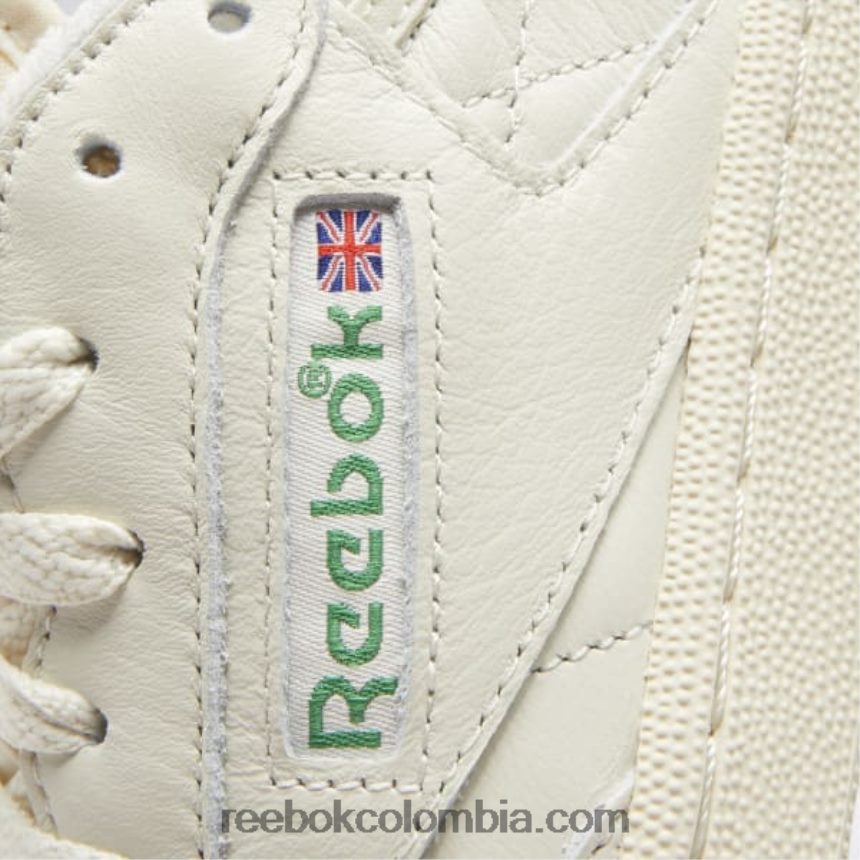 mujer tiza/alabastro/verde cañada club c 85 zapatos de mujer vintage Reebok D260LP2