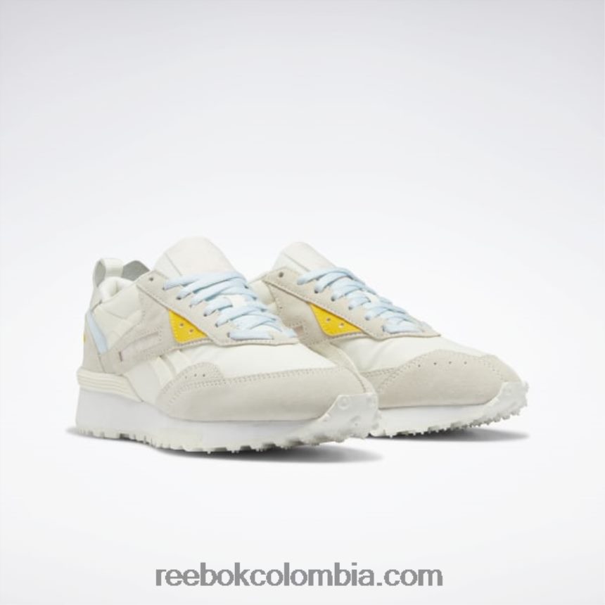 mujer tiza/azul cristal/rosa porcelana zapatos de mujer lx2200 Reebok D260LP189