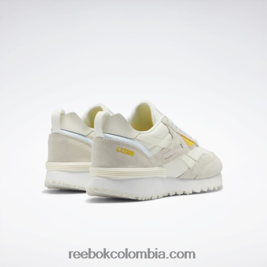 mujer tiza/azul cristal/rosa porcelana zapatos de mujer lx2200 Reebok D260LP189