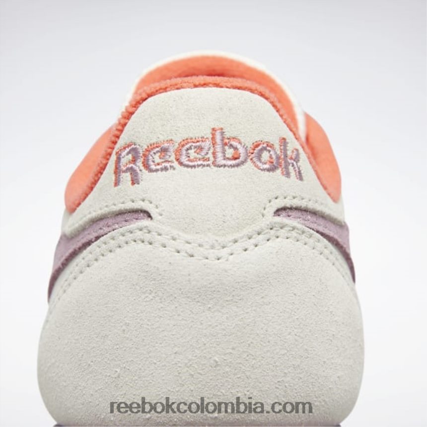 mujer tiza/lila infundido/ftwr blanco zapatos de mujer de cuero clasicos Reebok D260LP81