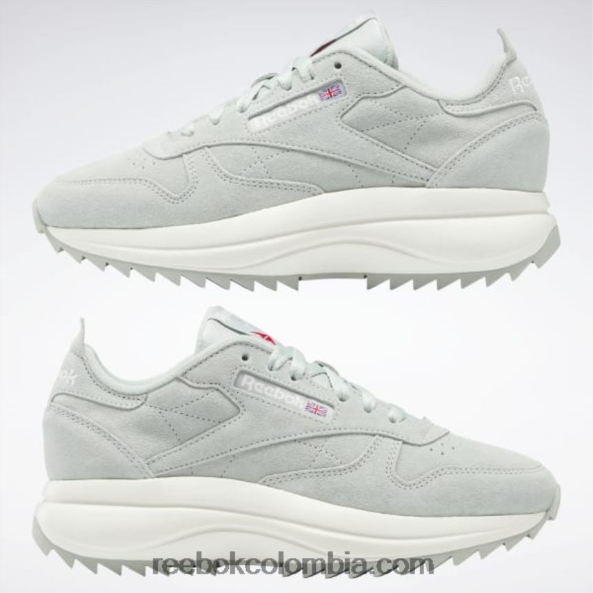 mujer tiza/rocío de mar zapatos de mujer clasicos sp extra de piel Reebok D260LP760