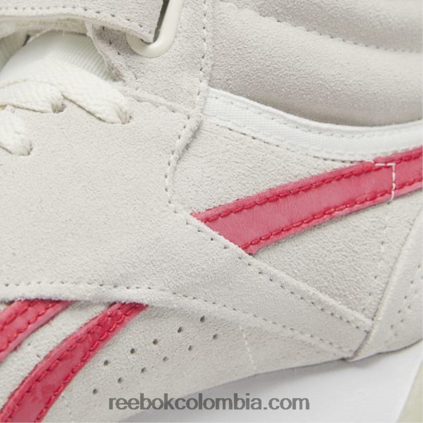 mujer tiza/vector rojo/glen verde f/s hola zapatos de mujer Reebok D260LP317