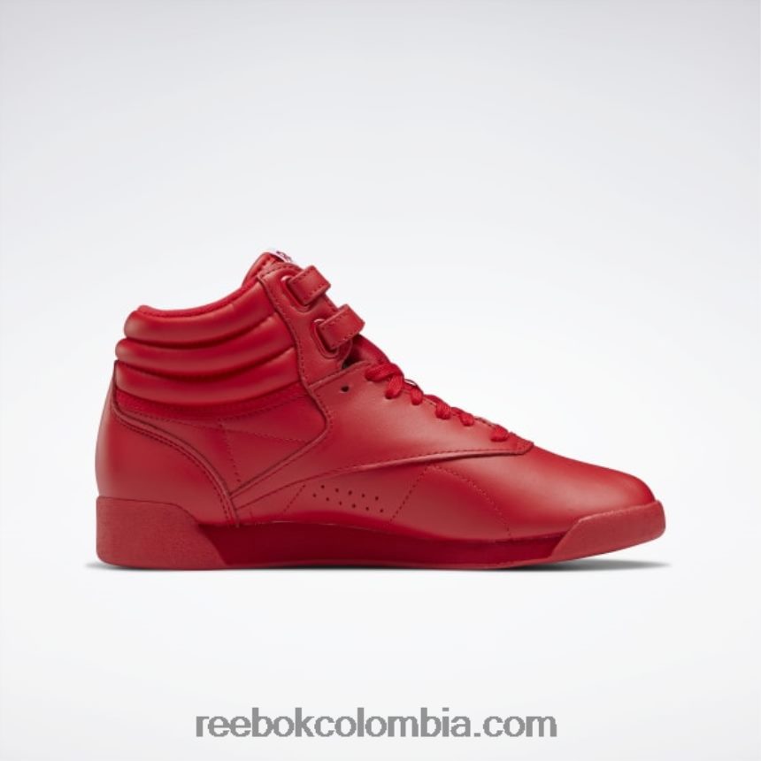 mujer vector rojo/ftwr blanco freestyle hola zapatos de mujer Reebok D260LP94