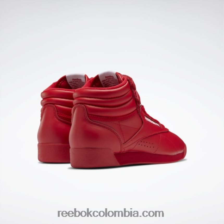 mujer vector rojo/ftwr blanco freestyle hola zapatos de mujer Reebok D260LP94