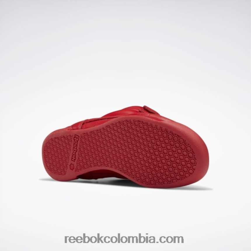 mujer vector rojo/ftwr blanco freestyle hola zapatos de mujer Reebok D260LP94