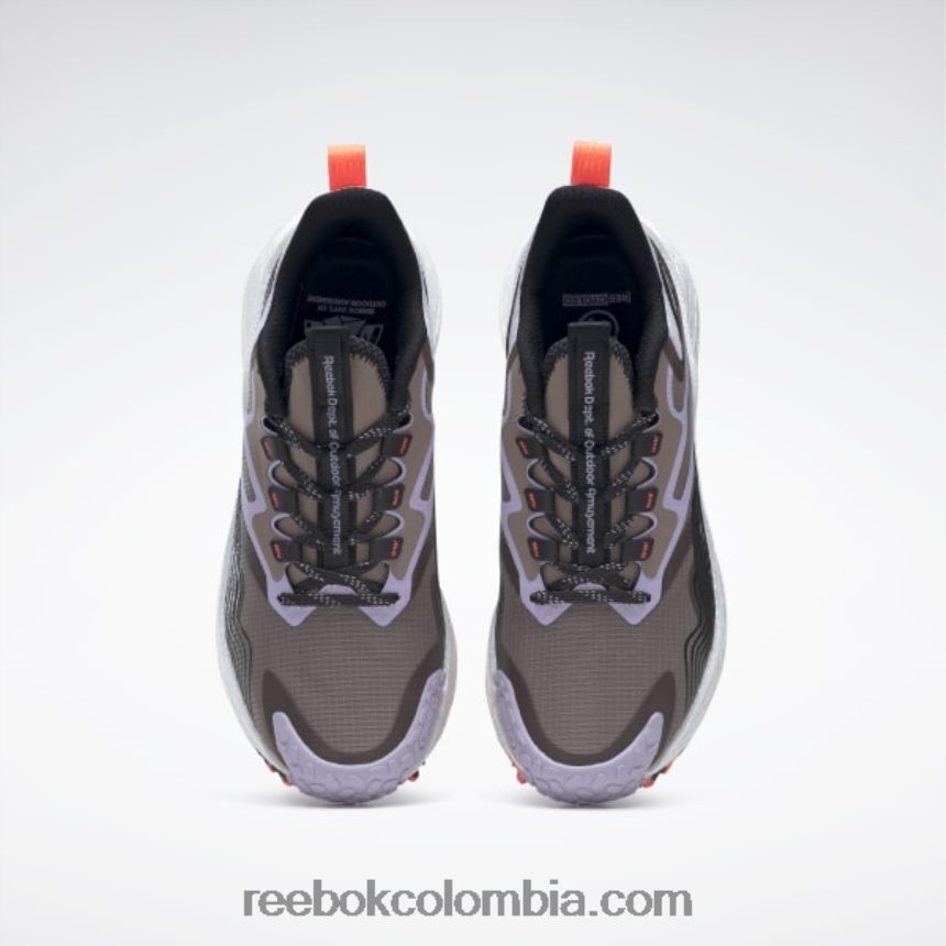 mujer gris pardo/oasis violeta/negro central zapatillas de running mujer floatride energy 4 adventure Reebok D260LP496