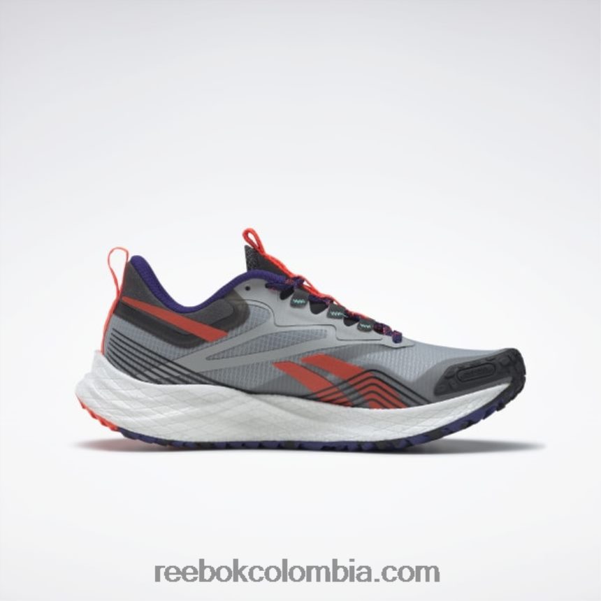 mujer gris puro 3/núcleo negro/llamarada naranja zapatillas de running mujer floatride energy 4 adventure Reebok D260LP324