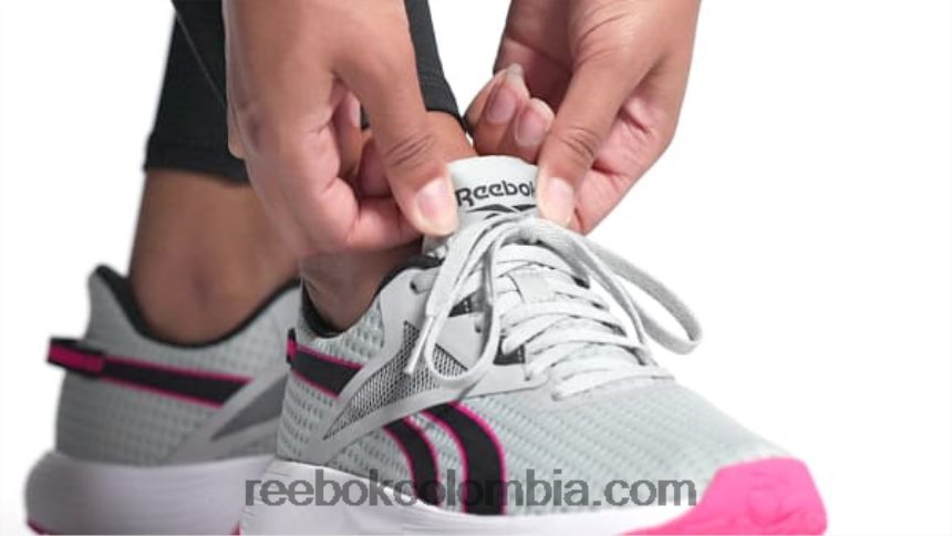 mujer gris puro 3/negro núcleo/rosa orgulloso zapatos de mujer lite plus 3 Reebok D260LP285