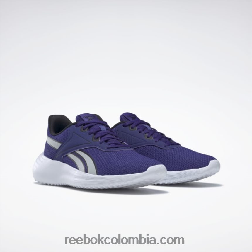 mujer negrita violeta/núcleo negro/gris puro 2 zapatillas running mujer lite 3 Reebok D260LP120