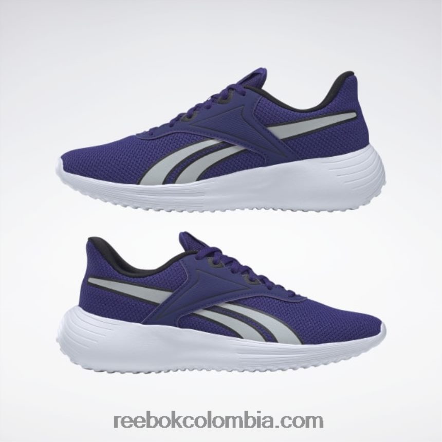 mujer negrita violeta/núcleo negro/gris puro 2 zapatillas running mujer lite 3 Reebok D260LP120