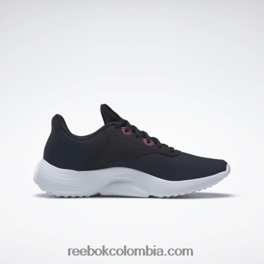 mujer negro núcleo/lila infundido/blanco ftwr zapatillas running mujer lite 3 Reebok D260LP65