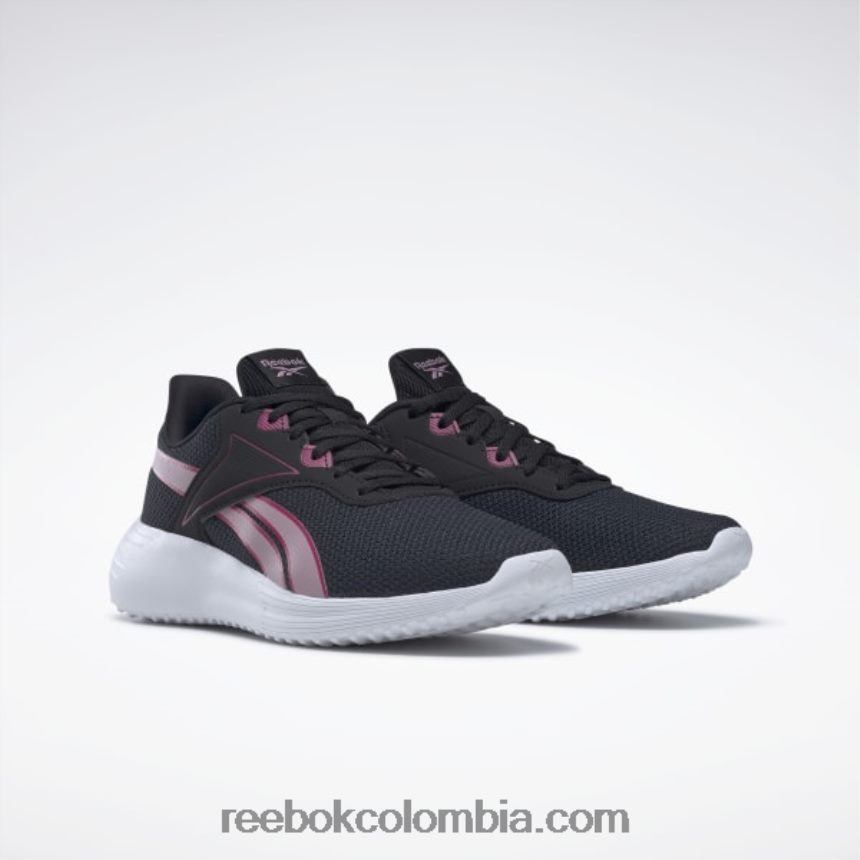 mujer negro núcleo/lila infundido/blanco ftwr zapatillas running mujer lite 3 Reebok D260LP65