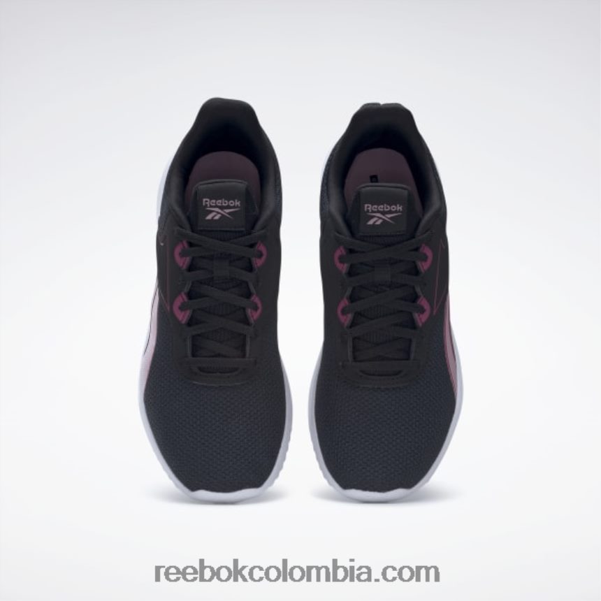 mujer negro núcleo/lila infundido/blanco ftwr zapatillas running mujer lite 3 Reebok D260LP65