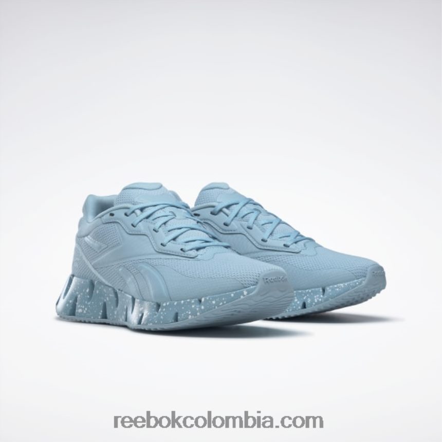 mujer azul perla/ftwr blanco Zig Dynamica 4 zapatos de mujer Reebok D260LP339