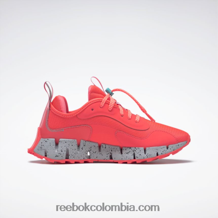 mujer bengala naranja/verde azulado clásico/gris puro 3 zapatos de mujer zig dynamica adventure Reebok D260LP118