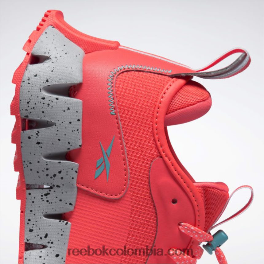 mujer bengala naranja/verde azulado clásico/gris puro 3 zapatos de mujer zig dynamica adventure Reebok D260LP118