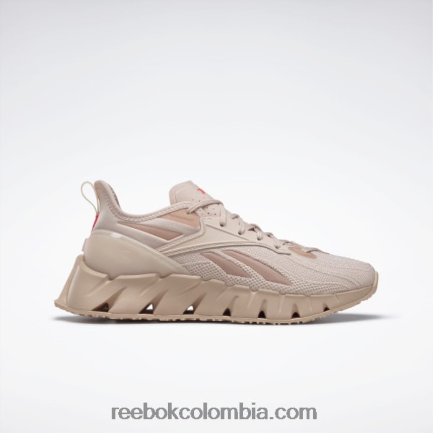 mujer crudo suave/cereza neón zapatillas zig kinetica 3 mujer Reebok D260LP815