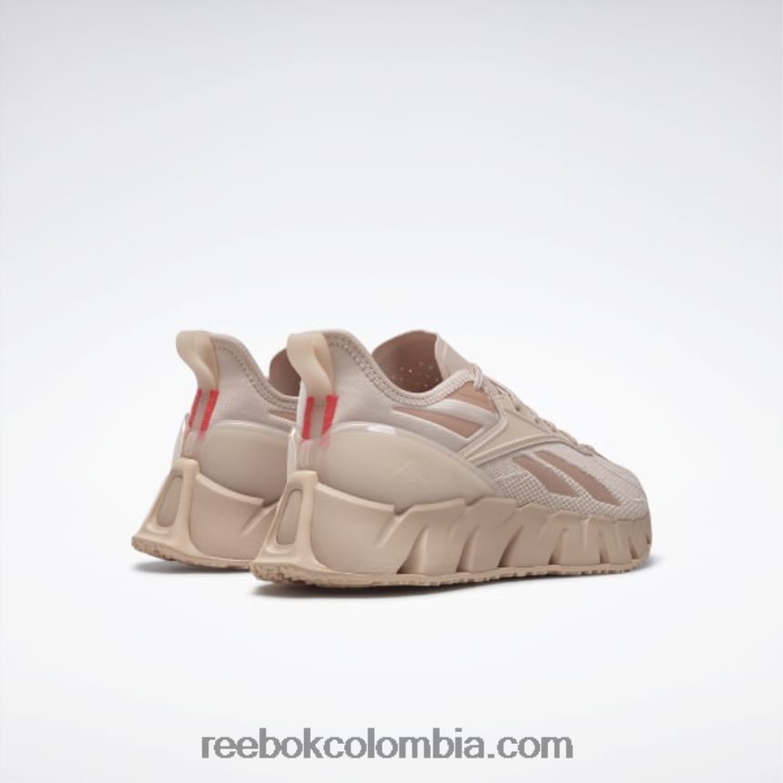 mujer crudo suave/cereza neón zapatillas zig kinetica 3 mujer Reebok D260LP815