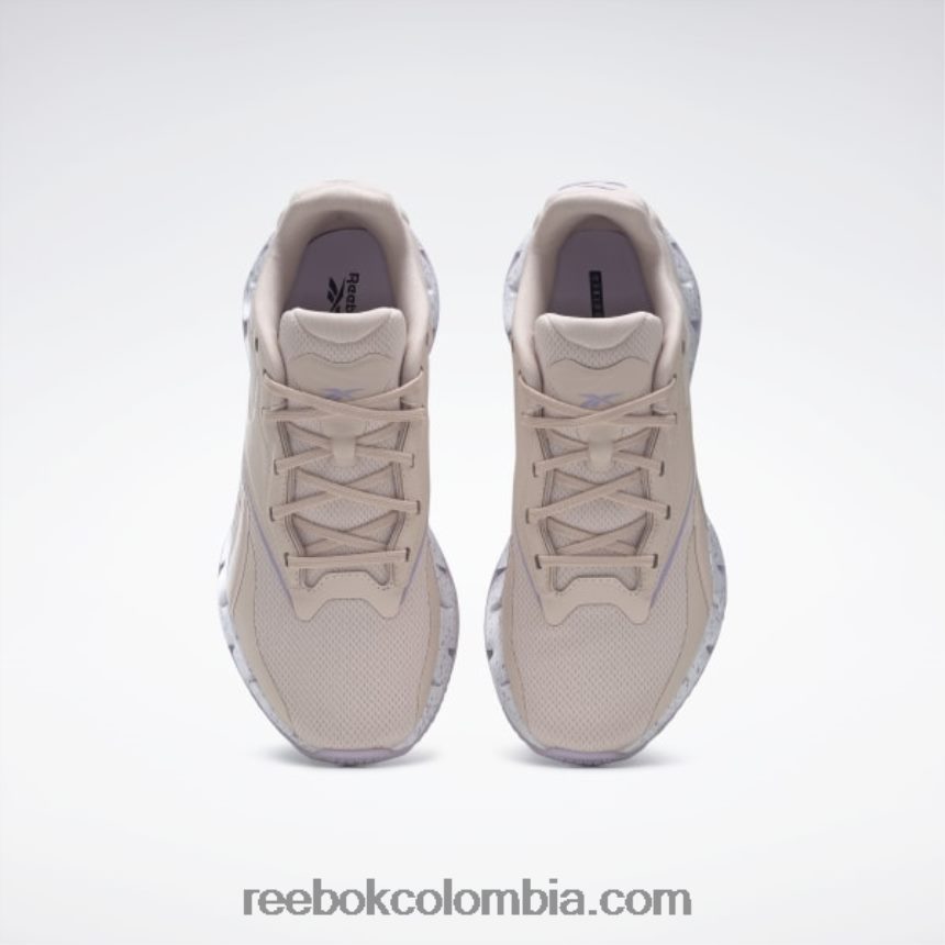 mujer crudo suave/oasis morado/blanco ftwr Zig Dynamica 4 zapatos de mujer Reebok D260LP418