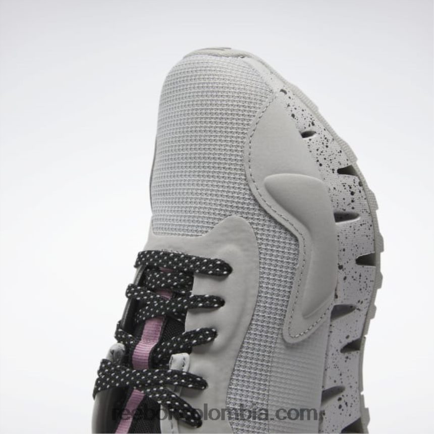 mujer gris puro 3/rosa orgulloso/negro zapatos de mujer zig dynamica adventure Reebok D260LP84