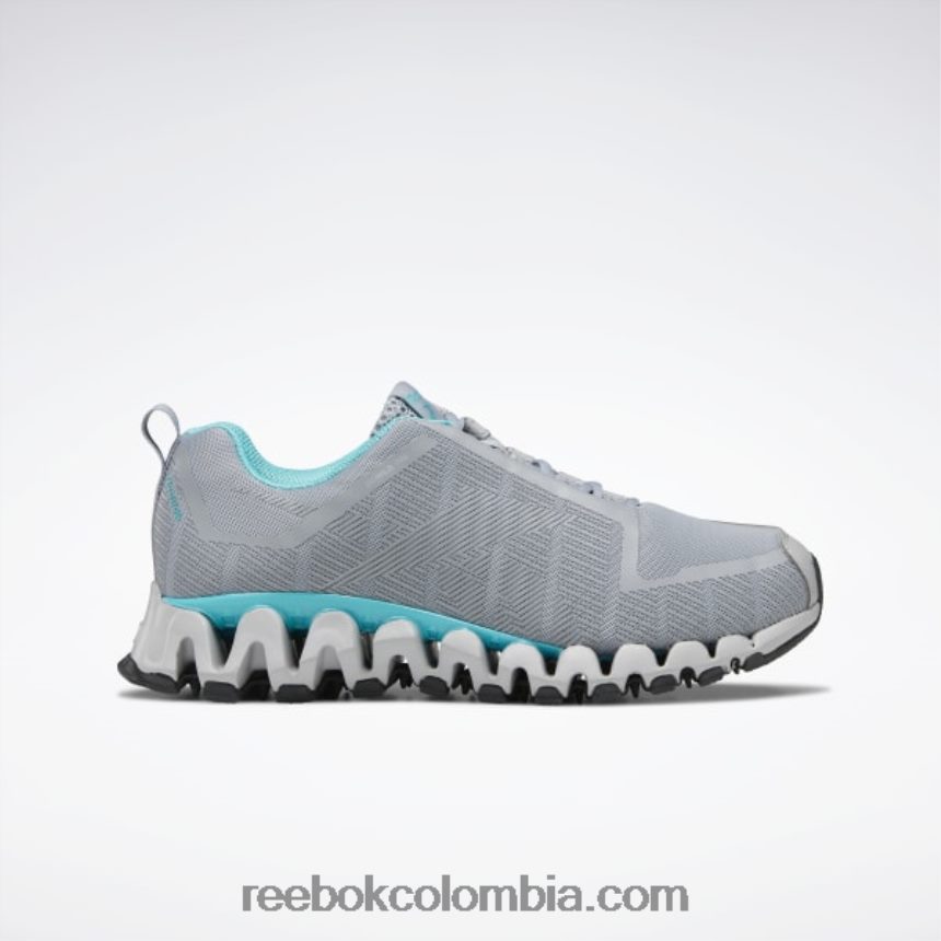 mujer gris puro 3/verde azulado clásico zapatillas zigwild trail 6 mujer Reebok D260LP167