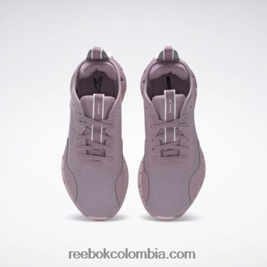 mujer lila infundido/rosa porcelana zapatillas zig dinamica mujer Reebok D260LP27