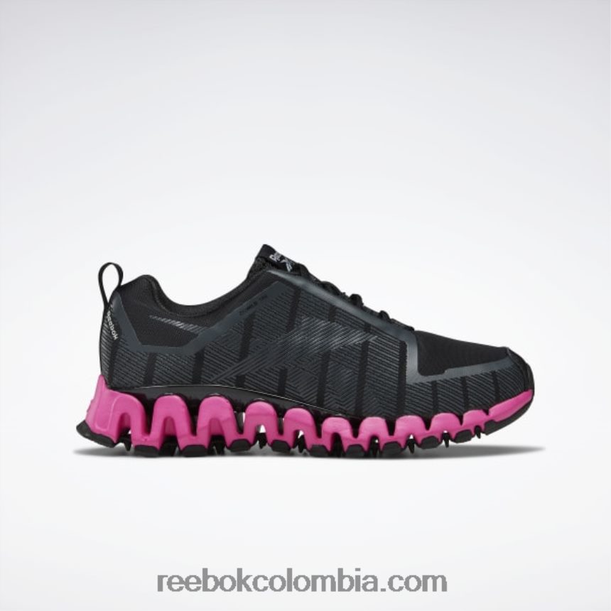 mujer negro básico/gris puro 8/rosa orgulloso zapatillas zigwild trail 6 mujer Reebok D260LP96