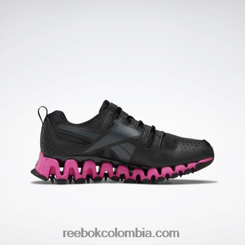 mujer negro básico/gris puro 8/rosa orgulloso zapatillas zigwild trail 6 mujer Reebok D260LP96