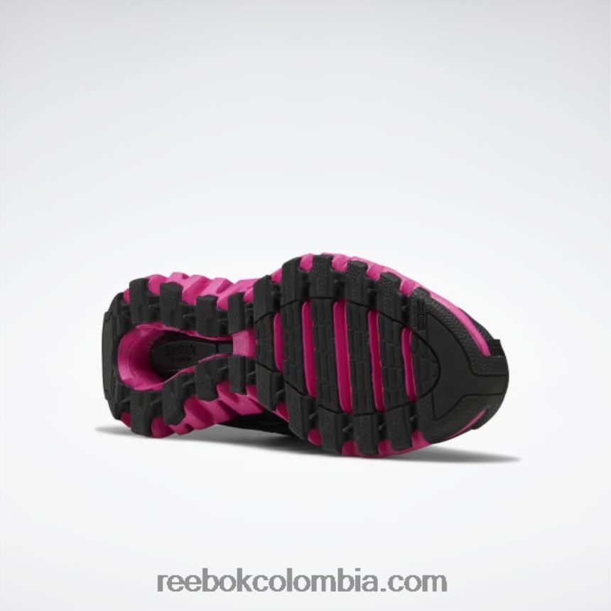 mujer negro básico/gris puro 8/rosa orgulloso zapatillas zigwild trail 6 mujer Reebok D260LP96