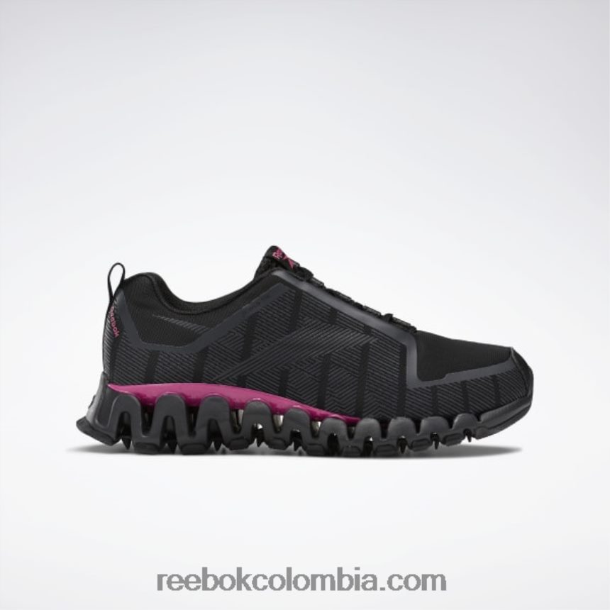 mujer negro/gris frío 7/rosa zapatillas zigwild trail 6 mujer Reebok D260LP369