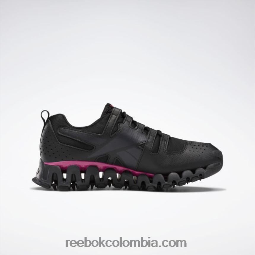 mujer negro/gris frío 7/rosa zapatillas zigwild trail 6 mujer Reebok D260LP369