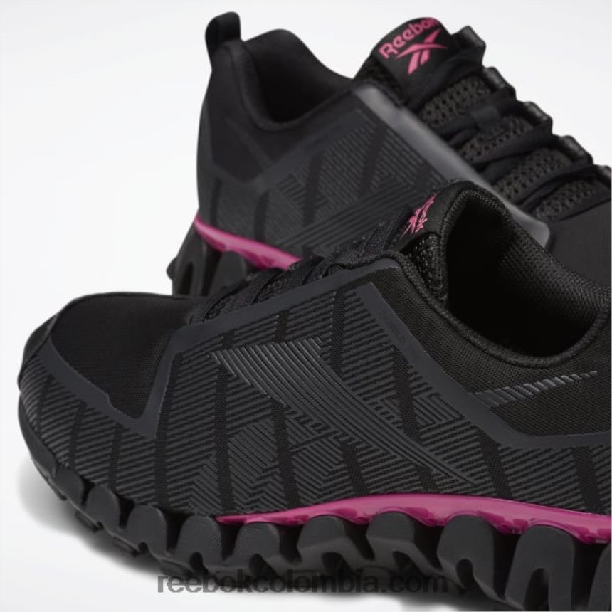 mujer negro/gris frío 7/rosa zapatillas zigwild trail 6 mujer Reebok D260LP369
