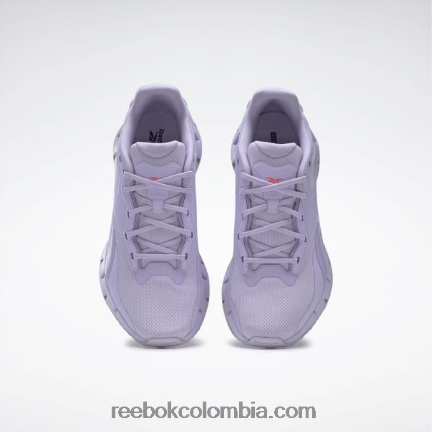 mujer oasis morado/cereza neón Zig Dynamica 4 zapatos de mujer Reebok D260LP216