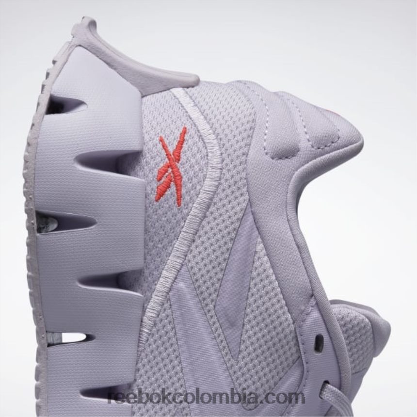 mujer oasis morado/cereza neón Zig Dynamica 4 zapatos de mujer Reebok D260LP216